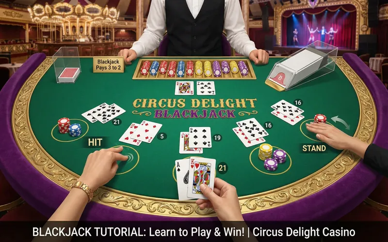 Tutorial de Blackjack - Como Jogar 21 no 15win